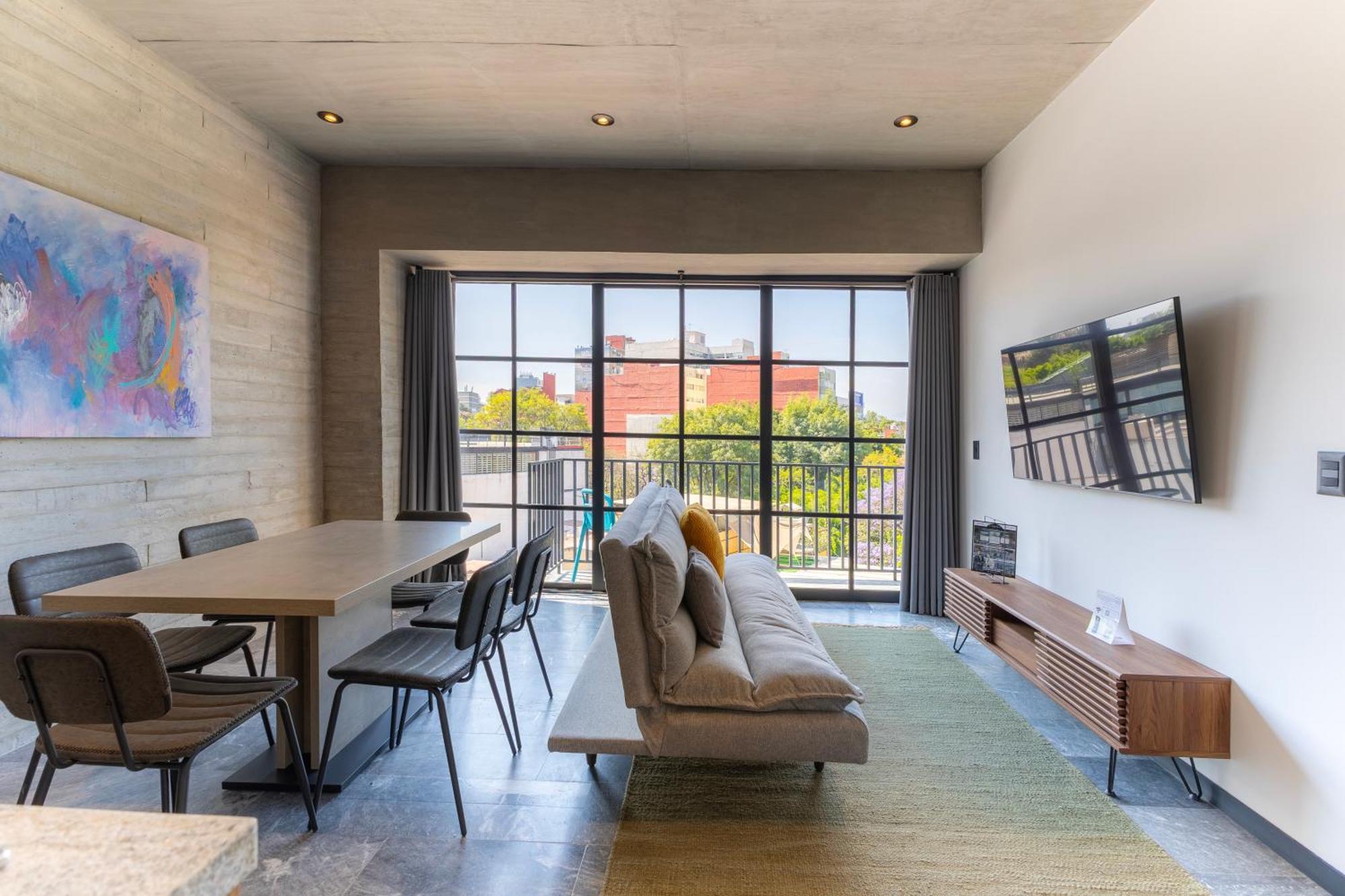 Michoacan Luxury Apartments By Capitalia Mexico City Exterior photo